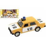 Teddies Policejní auto VB kov/plast 11,5cm na zpětné natažení na baterie se zvukem – Zbozi.Blesk.cz