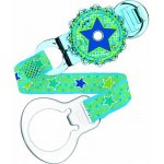 Mam klip na dudlík Twist Modern pattern blue – Zboží Mobilmania