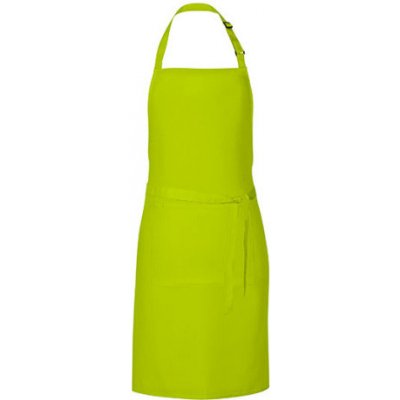 Link Kitchen Wear Unisex grilovací zástěra X987 Lime Pantone 382 85x72cm – Sleviste.cz