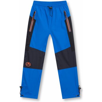 Kugo D911 dětské zateplené kalhoty modrá s černou
