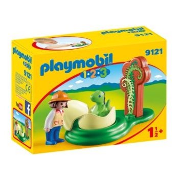 Playmobil 9121 Dívka a líhnoucí se dinosaurus