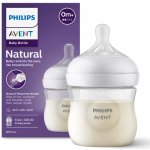 Avent Philips kojenecká láhev Natural Response transparentní 125 ml – Zboží Dáma