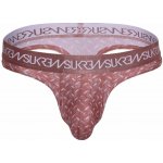 Sukrew Pánská tanga Classic Thong Diamond vzorovaná pánská tanga – Zboží Dáma