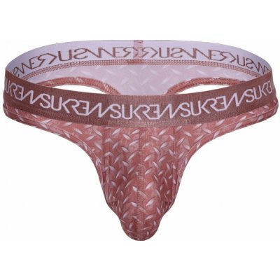 Sukrew Pánská tanga Classic Thong Diamond vzorovaná pánská tanga – Zboží Dáma