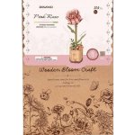 ROBOTIME Rowood 3D dřevěné puzzle Růžová růže 104 ks – Hledejceny.cz