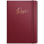 David Luxi A5 Denní 2026 bordó – Zboží Dáma