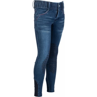 HKM Rajtky Aymee Denim s gripem na kolenou dětské deep blue – Zbozi.Blesk.cz