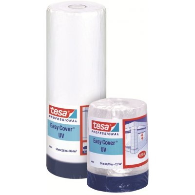Tesa 04498-00002-00 krycí fólie Easy Cover transparentní 17 m x 2.6 m – Zboží Mobilmania