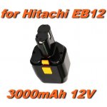 TopTechnology Hitachi EB12, C 5D, 3000mAh Ni-Mh 12V - neoriginální – Hledejceny.cz