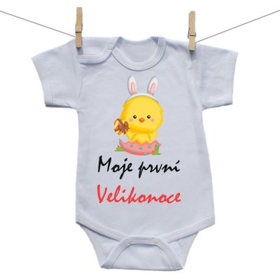 Boodyy Body s krátkým rukávem Moje první Velikonoce Dívka – Hledejceny.cz