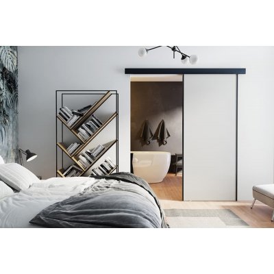 VILEN DOOR Posuvné dveře na stěnu MARTI Bílá 86 x 205 cm – Zboží Mobilmania