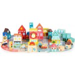 ECO TOYS vzdělávací město set 88 ks – Hledejceny.cz