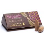 Song of India Vonné kužely Organic Tekoucí dým Arabian Oudh 12 ks – Zbozi.Blesk.cz