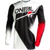 Dres na motorku O'Neal Element Racewear černo-červeno-bílý