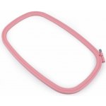 Vyšívací rámeček plastový růžová sv. – Sleviste.cz