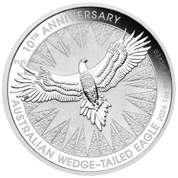 Perth Mint - Stříbrná mince Orel klínoocasý / Wedge-tailed Eagle 2024 1 oz