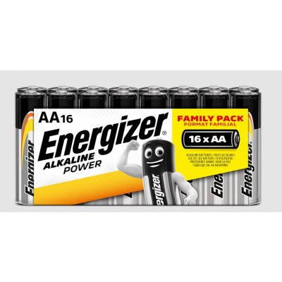 Energizer Alkaline Power Family Pack AA 16 ks EC004 – Zboží Mobilmania