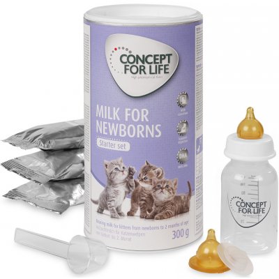 Concept for Life Milk for Newborns startovací sada 2 x 0,3 kg (6 sáčků à 100 g