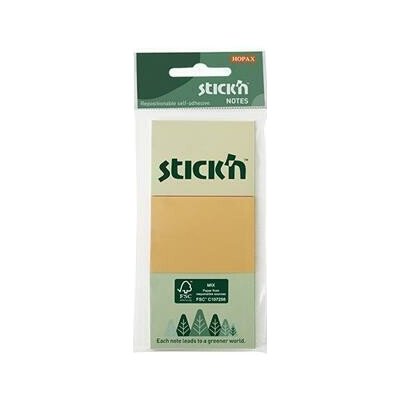 Stick´n Samolepicí bloček, mix pastelový barev, 38 x 51 mm, 3x 100 listů, STICK N 21885 ,balení 300 ks – Hledejceny.cz
