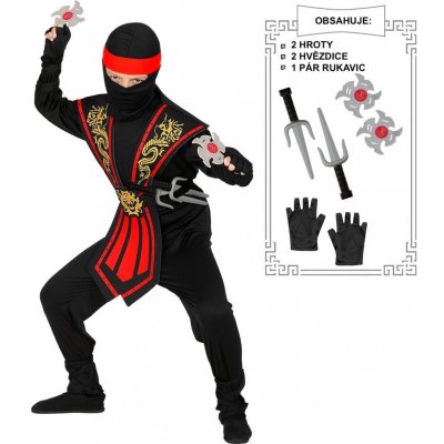 kostým ninja 140 cm – Heureka.cz