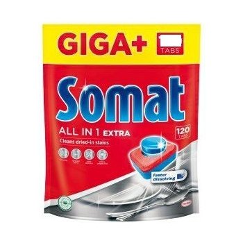 Somat All in 1 Extra tablety do myčky 120 ks od 441 Kč - Heureka.cz