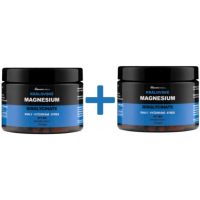 Královské Magnesium Bisglycinate 877 mg + Vitamín B6 270 veg. kapslí – Hledejceny.cz