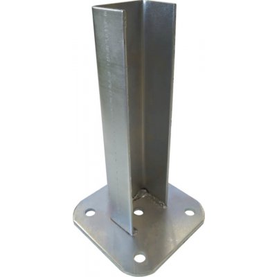 Patka s plotnou ke sloupku 60x60 mm Zn – Zboží Mobilmania