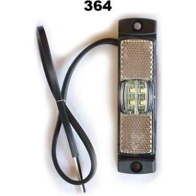 světlo poziční LED 12+24V bílé – Hledejceny.cz