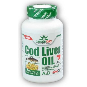 Amix GreenDay Cod Liver Oil 90 kapslí