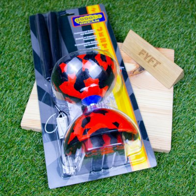 Juggle Dream Fixní Jester diabolo + PRO hůlky JuggleDream Barva: Červená+černá – Hledejceny.cz
