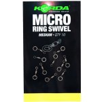 Korda Obratlík s kroužkem Micro Ring Swivel vel.L 10ks – Zboží Mobilmania