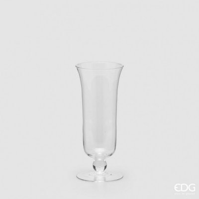 Skleněná váza Nida ve tvaru tulipánu, 40x13 cm – Hledejceny.cz