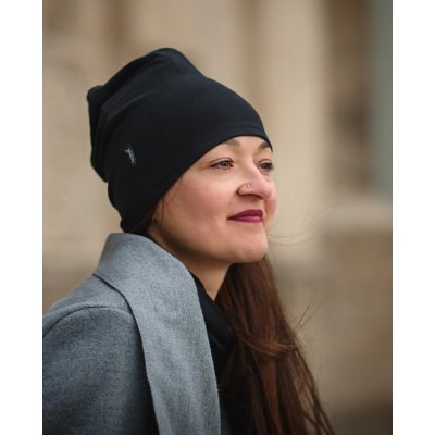 Dámská čepice bavlněná černá – Hledejceny.cz