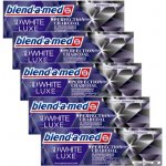 Blend-a-med 3D White Lux Charcoal 5 x 75 ml – Hledejceny.cz