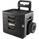 Toughbuilt StackTech Pojízdný box na nářadí se 3 zásuvkami TB-B1-D-R93 – Sleviste.cz