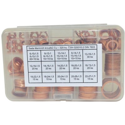 325 KS CU Sada měděných kroužků – Sleviste.cz