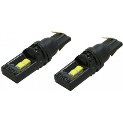 Compass 4LED 3030 12V T10 bílá 2ks, 33780 – Zboží Mobilmania