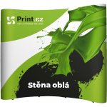 Print.cz Prezentační POP UP stěna Impact oblá 254x222 cm – Sleviste.cz