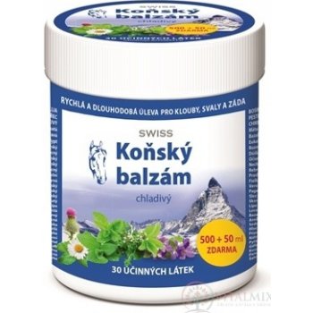 Swiss koňský balzám chladivý 550 ml