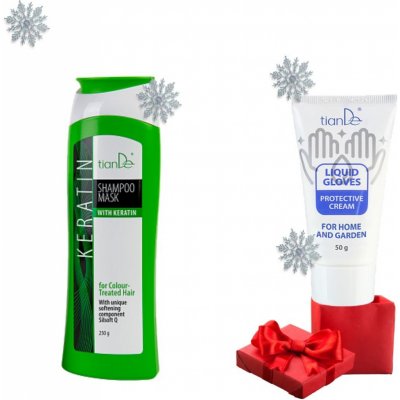 tianDe šampon-maska s keratinem pro barvené vlasy 250 g – Zboží Mobilmania