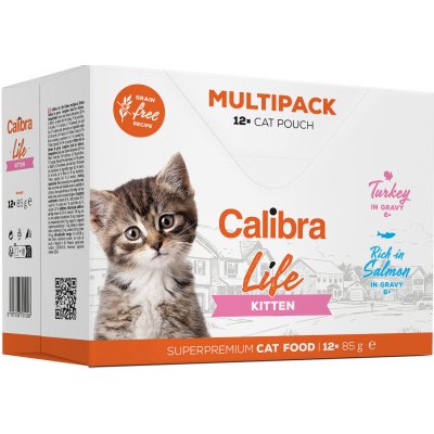 Calibra Life Kitten 12 x 85 g – Hledejceny.cz