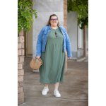 Italy fashion Maxi šaty Viana Fuchsiová – Zboží Dáma