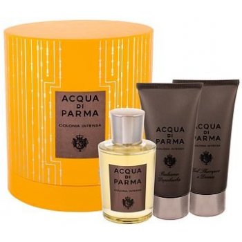 Acqua di Parma Colonia Intensa EDC 100 ml + sprchový gel 75 ml + balzám po holení 75 ml dárková sada