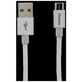 Energizer C13UBMCGWH4 micro-USB/USB (M/M), 1,2m, bílý