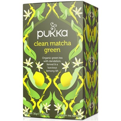 Pukka Herbs čaj Clean Matcha Green 20 sáčků – Zbozi.Blesk.cz