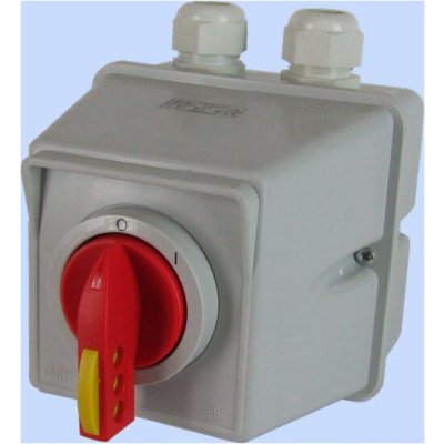 Elektromet Vačkový spínač 0-I 3P 80A v krytu pro visací zámek IP65 ŁK 63-13/5 926382 – Hledejceny.cz