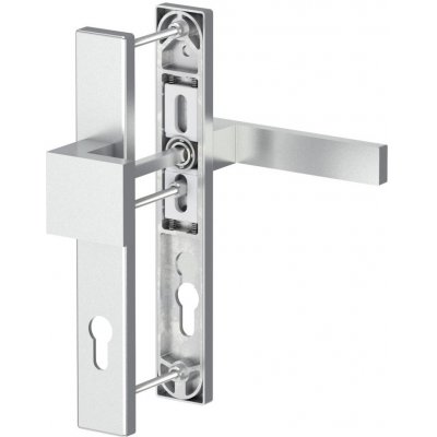 Medos Dublin Koule/klika hranatá PZ 92 mm stříbrná kartáčovaná – Sleviste.cz