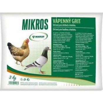 Mikros VPC vápenný grit 3 kg