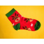 Trepon ČR Vánoční ponožky Andrej červená – Zboží Dáma