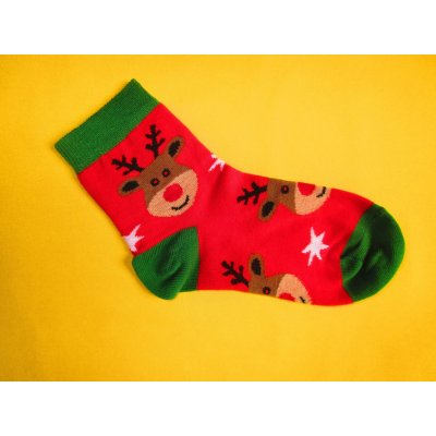 Trepon ČR Vánoční ponožky Andrej červená – Zboží Dáma